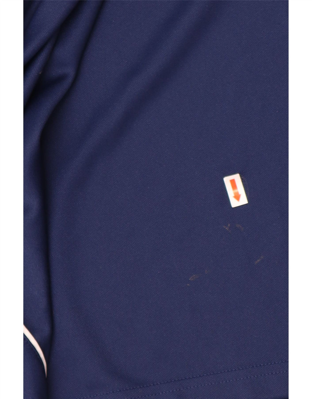 Top de trening ADIDAS Aeroready, cu fermoar, cu gât, mare, bleumarin
