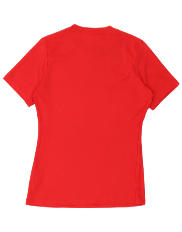 Nike Mens Dri Fit T-Shirt Top Medium Red Polyester