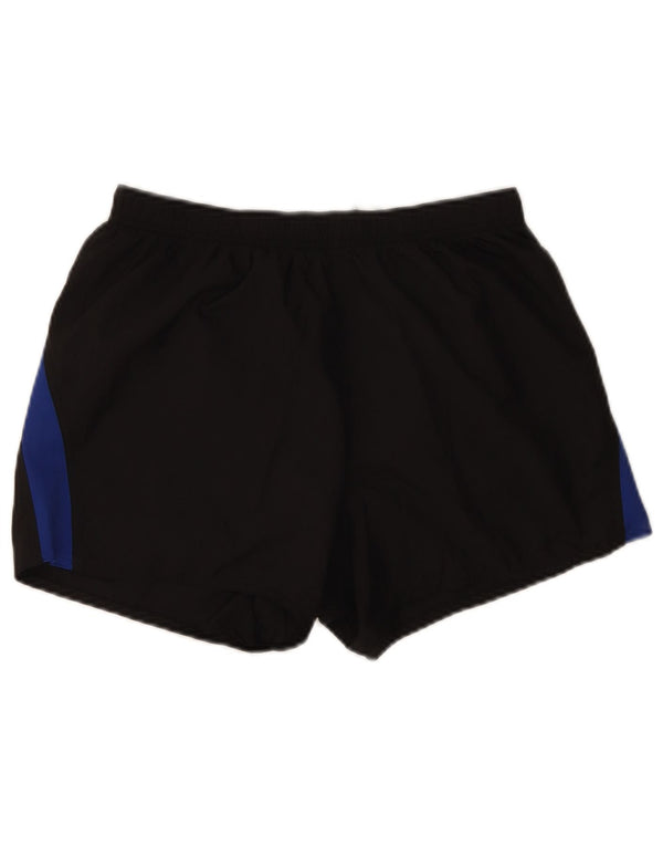 Asics Mens Sport Shorts Medium Black Colourblock Polyester