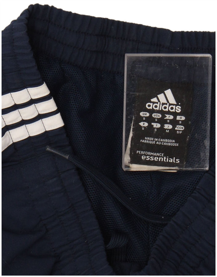 ADIDAS Mens Climalite Sport Shorts Small  Navy Blue Polyester