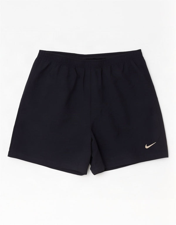 Nike Mens Dri Fit Sport Shorts Small Navy Blue Polyester