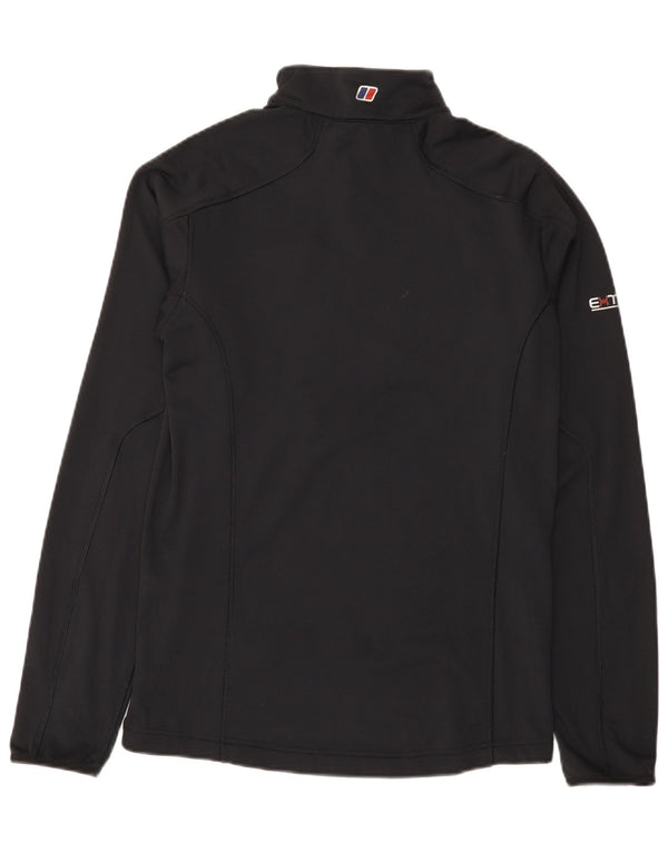 Berghaus Haut de Survêtement à Col Zippé Homme Noir Moyen Polyester
