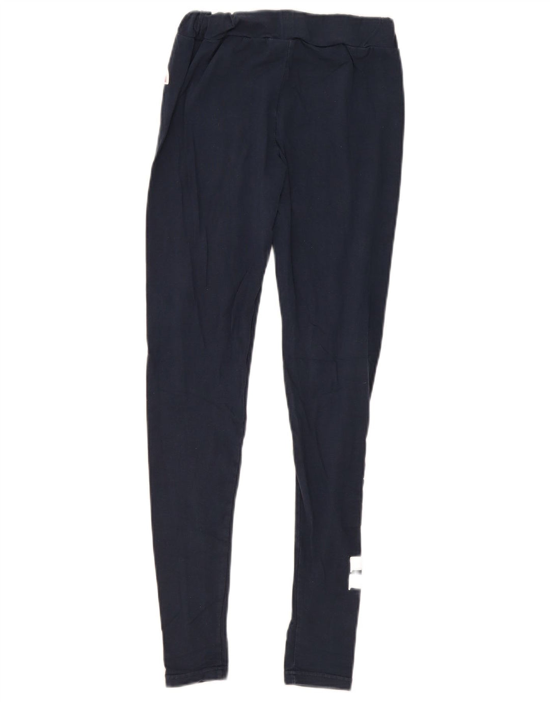 Ellesse Womens Leggings UK 10 Small Navy Blue Cotton