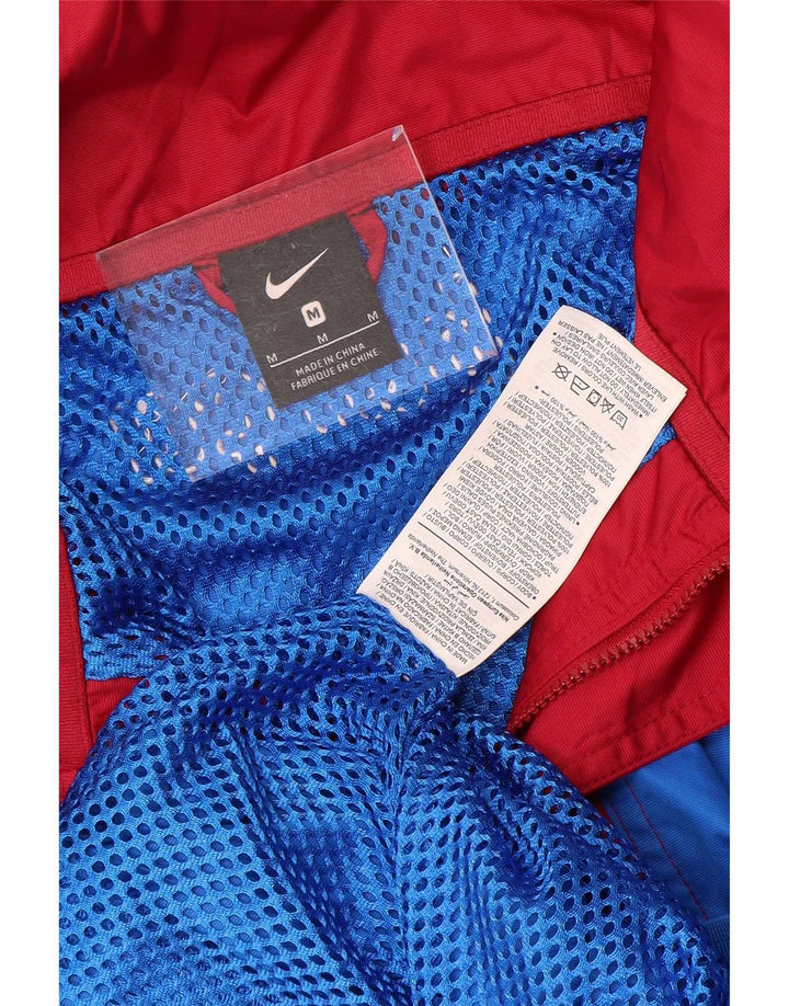 Jaqueta Nike Mens Barcelona Graphic Tracksuit Top Azul Médio Colorblock
