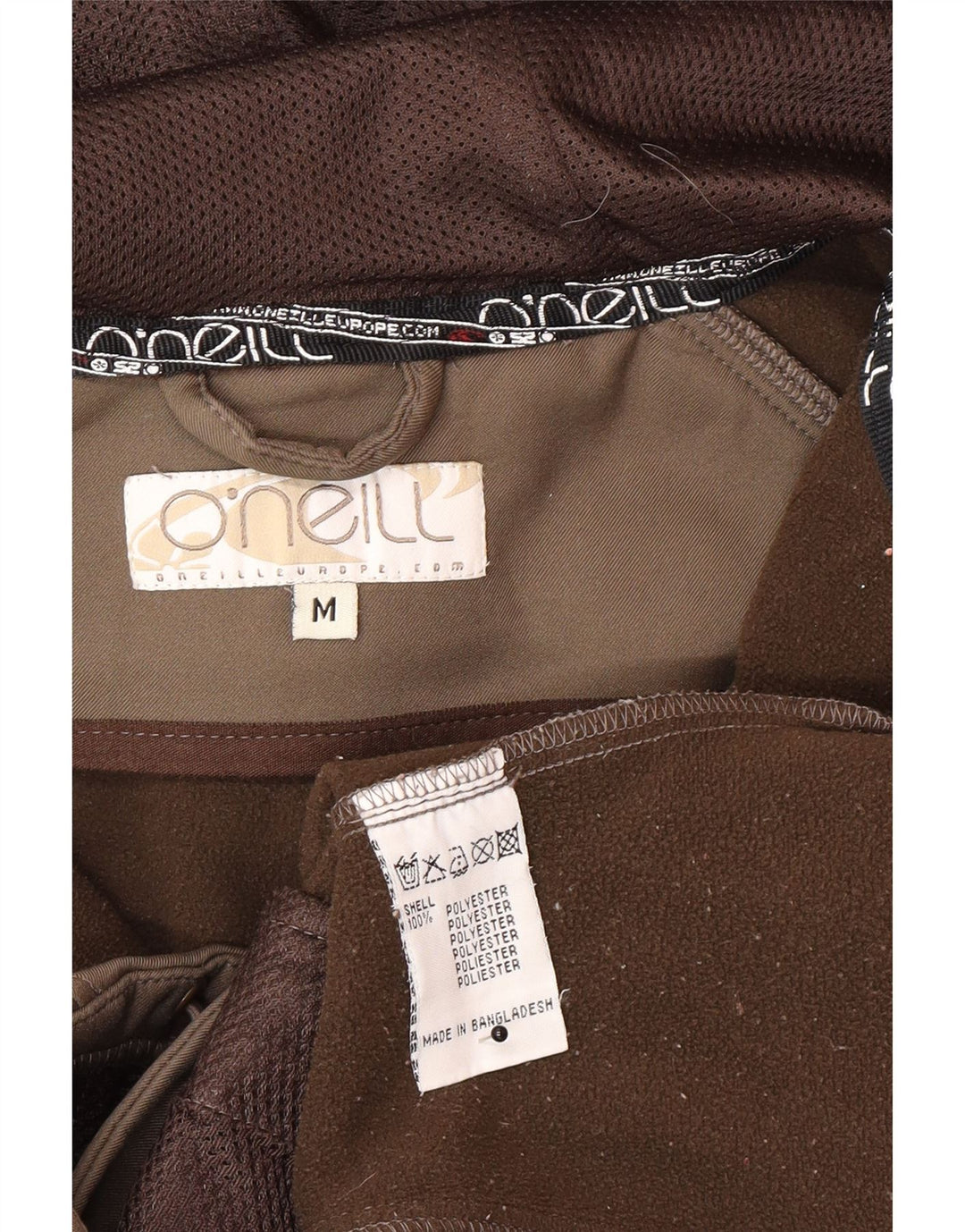 Giacca a vento con cappuccio da donna O'Neill UK 12 Poliestere kaki medio
