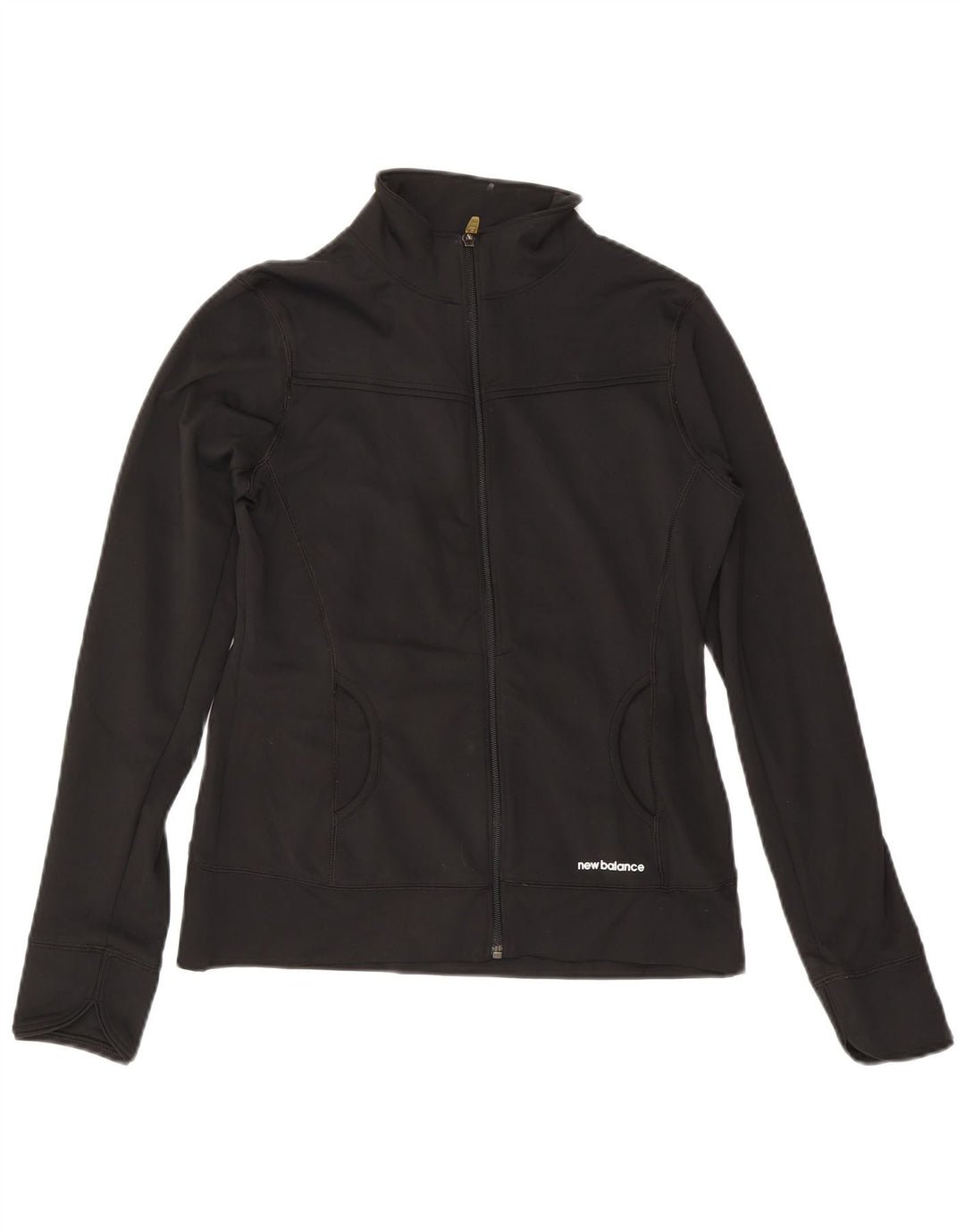 Jachetă de trening pentru femei New Balance UK 12 Poliester mediu negru