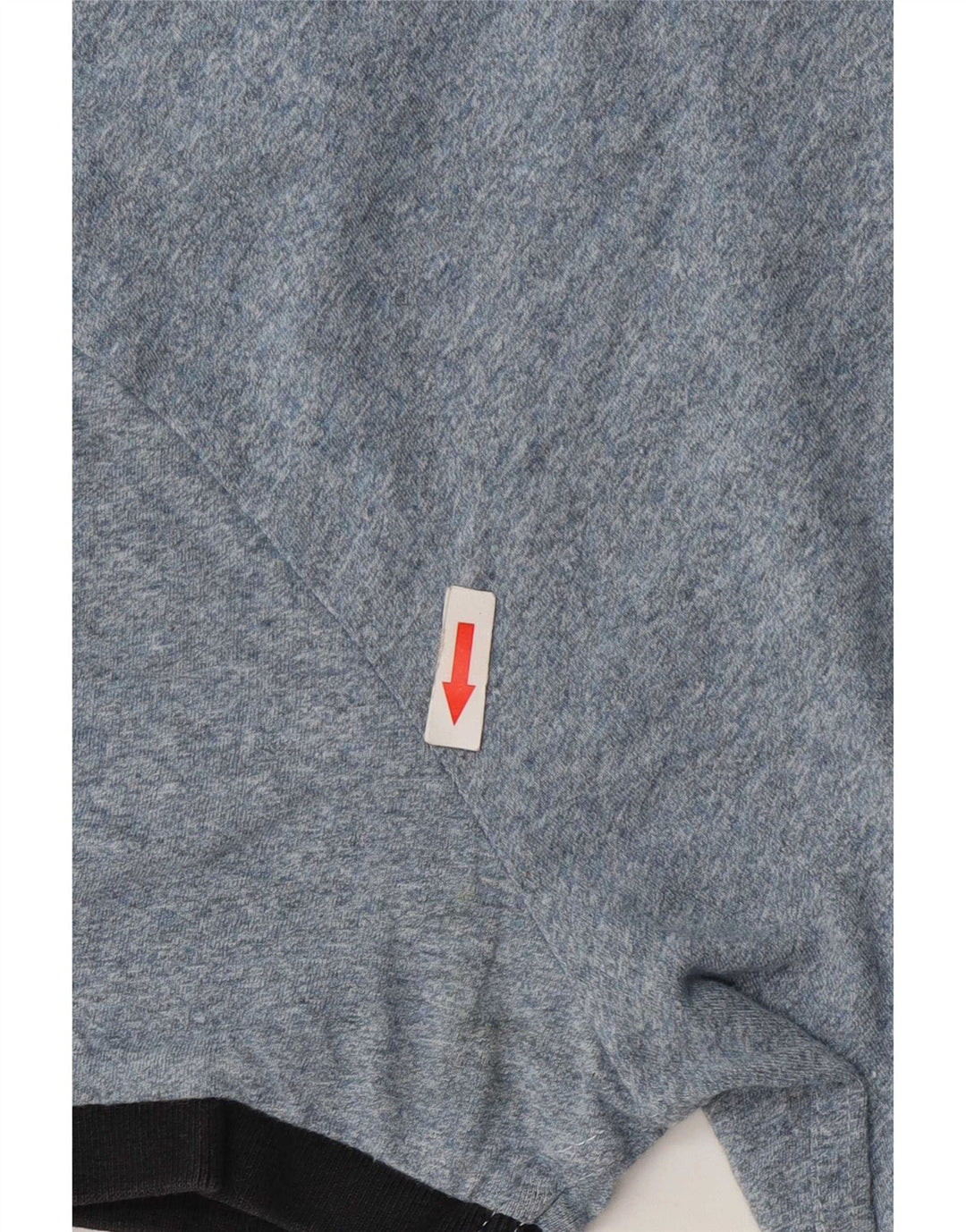 T-shirt da uomo Superdry Top Small in cotone chiazzato blu
