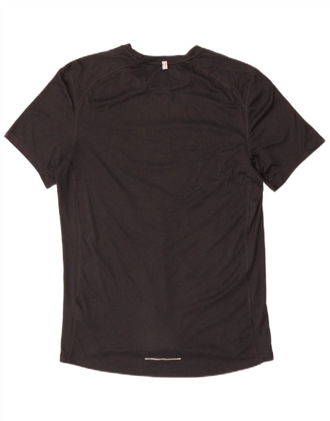 Nike Mens Dri Fit T-Shirt Top Medium Black Polyester
