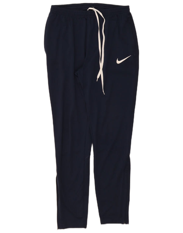 Nike Herre Dri Fit træningsdragt Bukser Medium Navy Blue Polyester