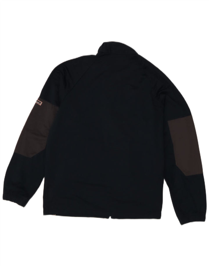 Brugi Mens Treino Top Jaqueta Médio Azul Marinho Colourblock Poliéster