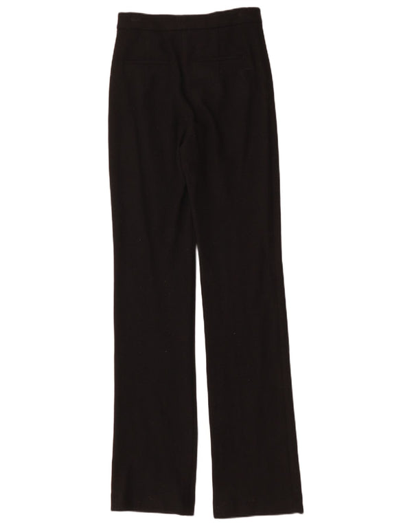 Spodnie Chino Massimo Dutti Damskie EU 34 2XS W24 L34 Czarne Wełniane