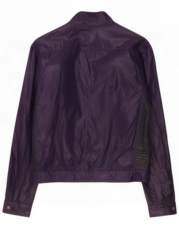 Jachetă de ploaie pentru bărbați Calvin Klein Jeans UK 38 Medium Purple Colourblock