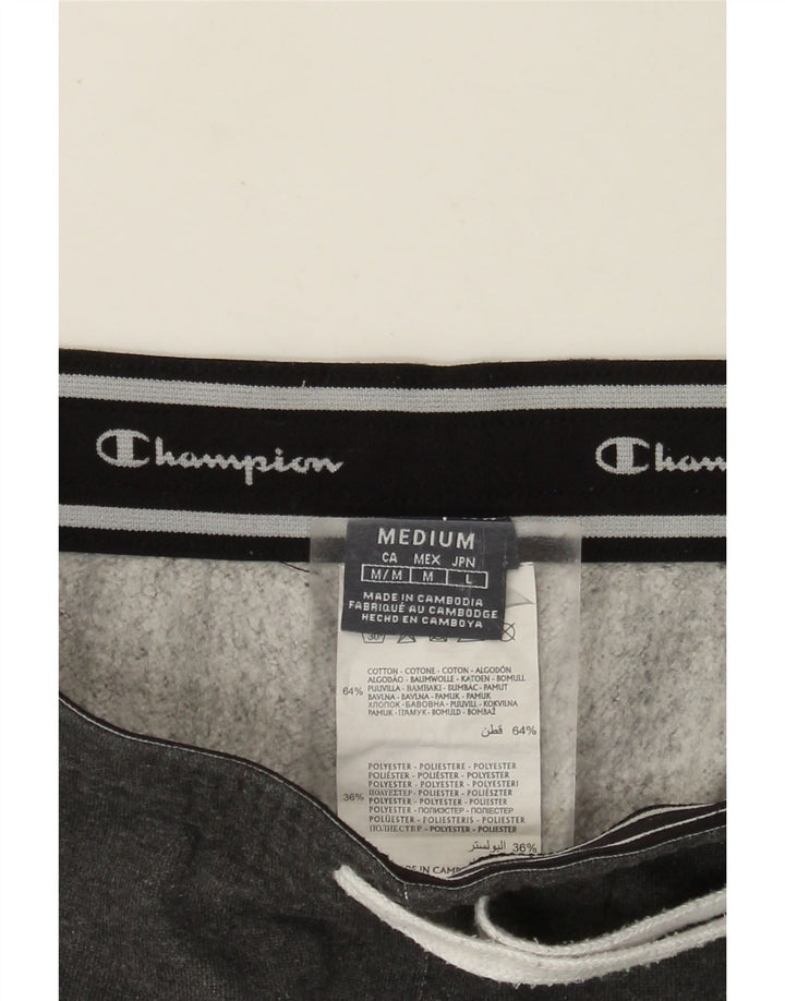 CHAMPION Mens Tracksuit Trousers Joggers Medium  Grey Cotton