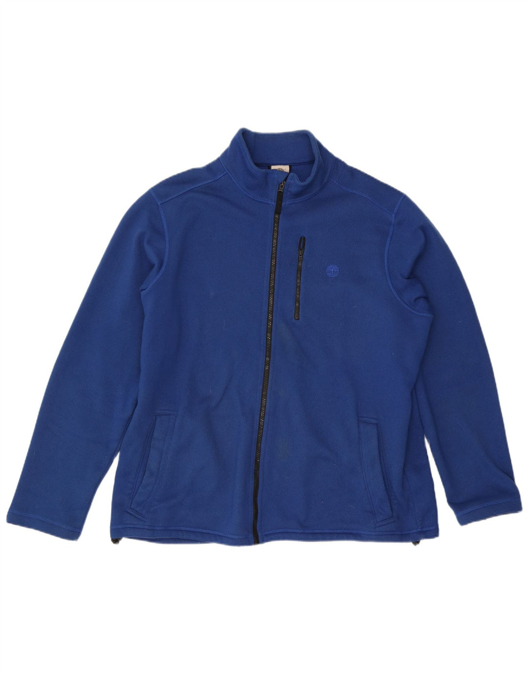 TIMBERLAND Mens Tracksuit Top Jacket XL Blue Polyester