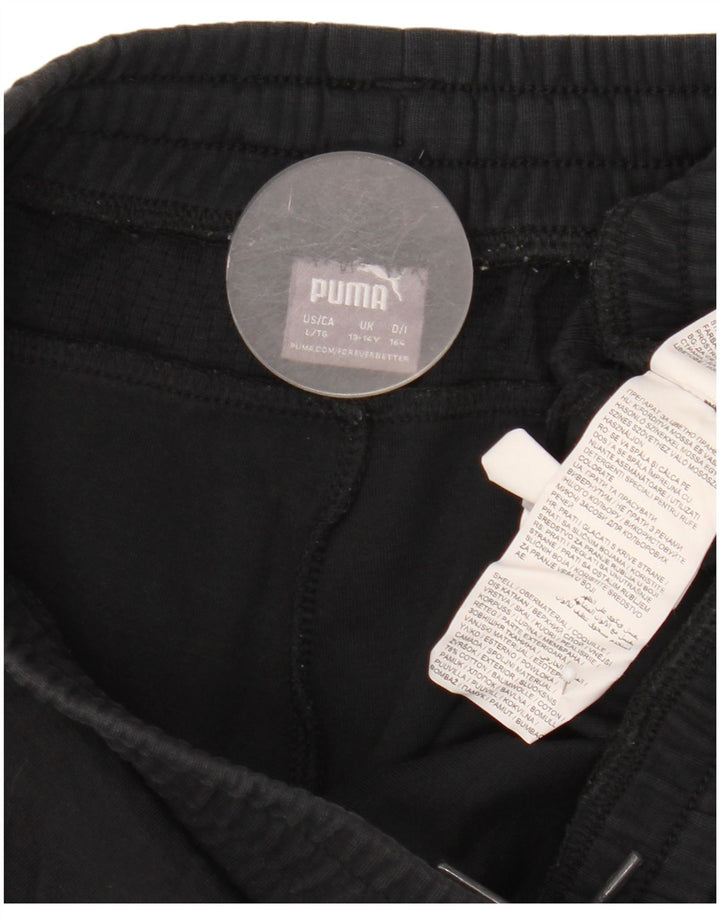 Puma Boys Sport Shorts 13-14 Years Black Cotton
