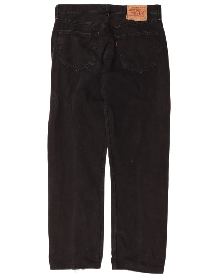 Levi's Mujer 501 W32 L29 Algodón Negro