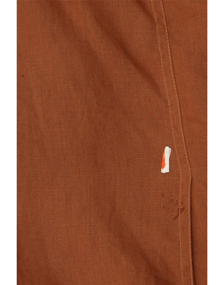 VINTAGE Womens Straight Skirt W28 Medium Brown
