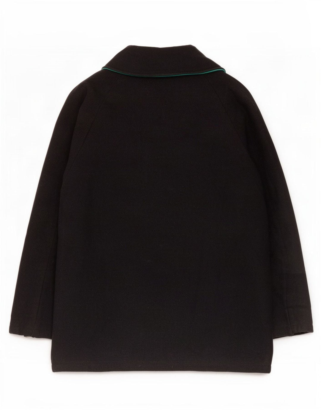 Soprabito vintage da uomo IT 54 2XL Lana nera