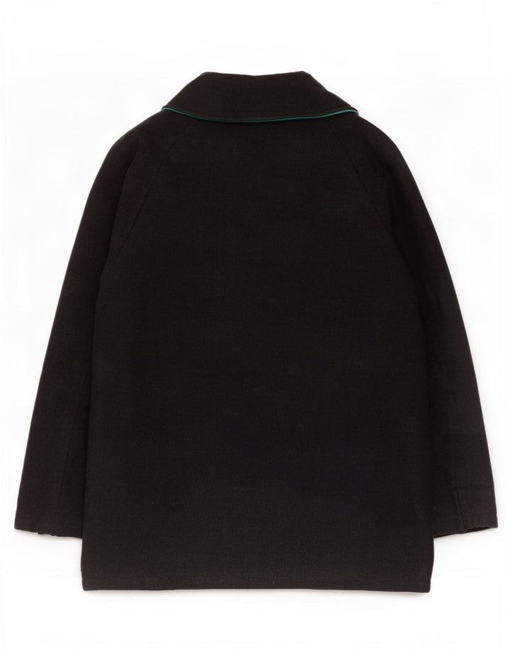 Soprabito vintage da uomo IT 54 2XL Lana nera