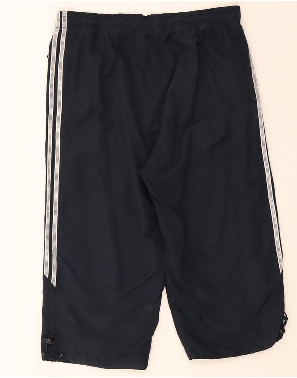 Adidas Mens Capri tréningruha nadrág nagy sötétkék poliészter
