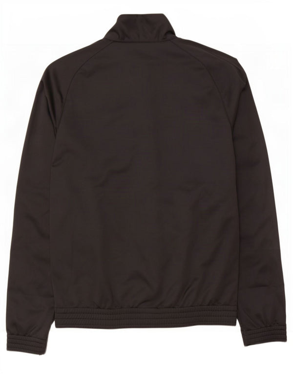 Champion Mens Chándal Top Chaqueta Pequeña Poliéster Negro