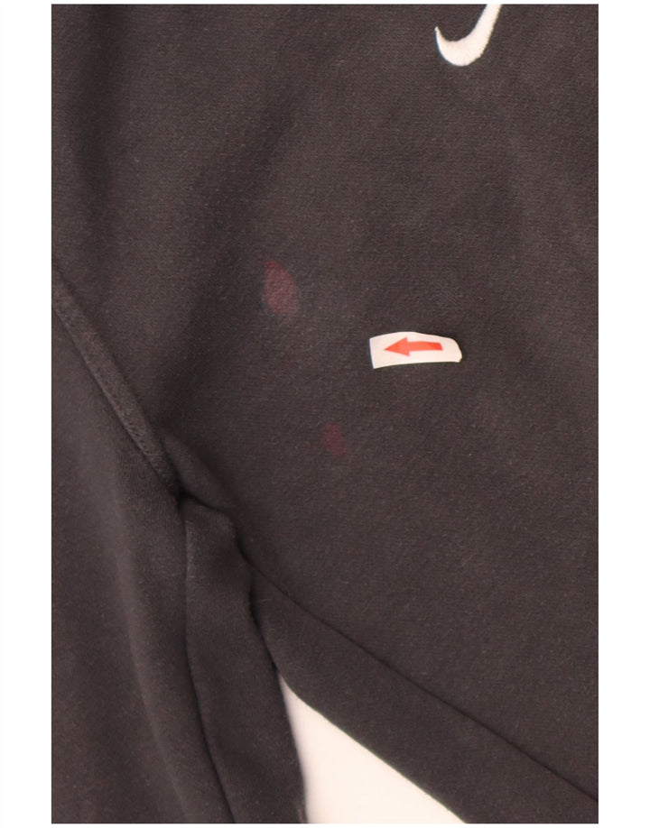 Pantaloni della tuta da ragazzo Nike 10-11 anni in cotone grigio medio