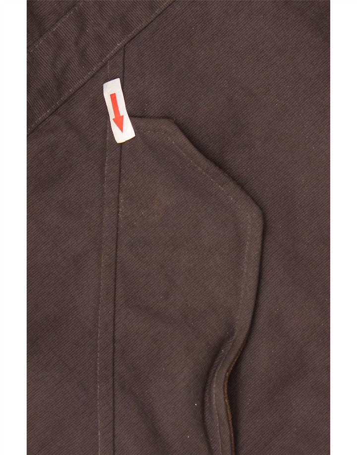 Trussardi Jeans Dame Parka Jakke IT 52 2XL Grå Polyamid