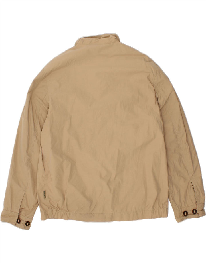 MARINA YACHTING Mens Bomber Jacket IT 50 Large Beige Cotton Vintage Marina Yachting and Second-Hand Marina Yachting from Messina Hembry 