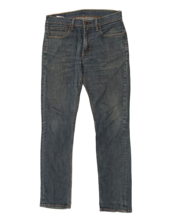 Męskie jeansy Levi's 511 Slim W31 L32 Niebieskie bawełniane