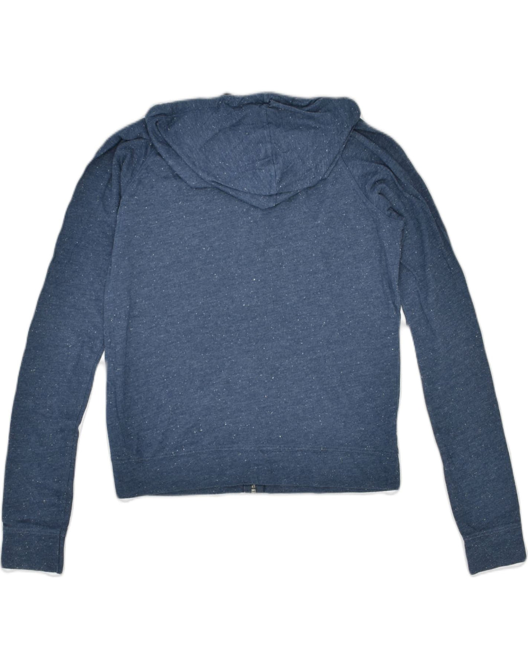 JACK WILLS Womens Oversized Zip Hoodie Sweater UK 8 Small Navy Blue | Vintage | Thrift | Second-Hand | Used Clothing | Messina Hembry 