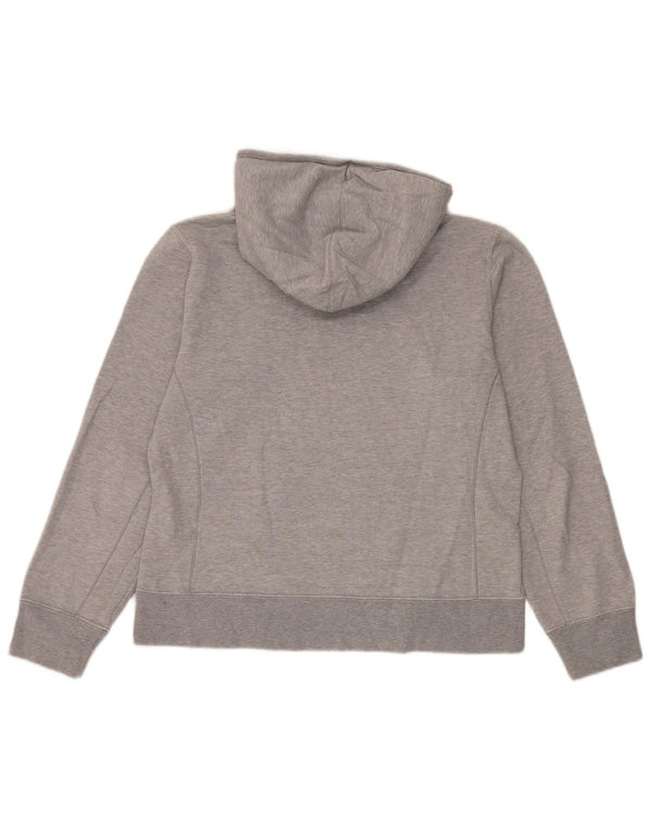 Champion Womens Heritage Classics Grafisk Hoodie Jumper UK 18 XL Grå