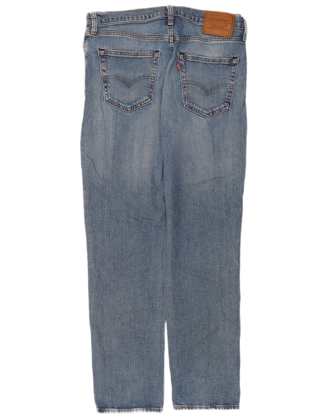 Levi's Mens 511 Slim Jeans W33 L32 Blue Cotton