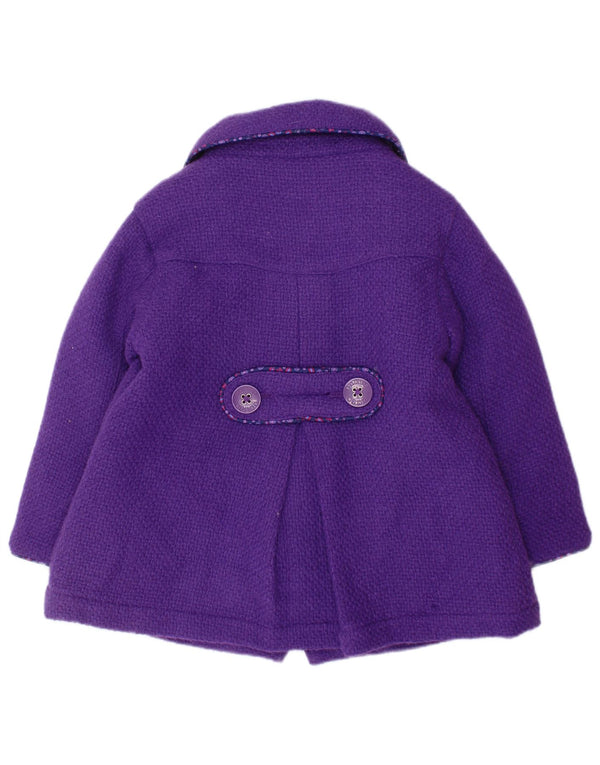 TED BAKER Baby Girls παλτό 12-18 μηνών μωβ βισκόζη