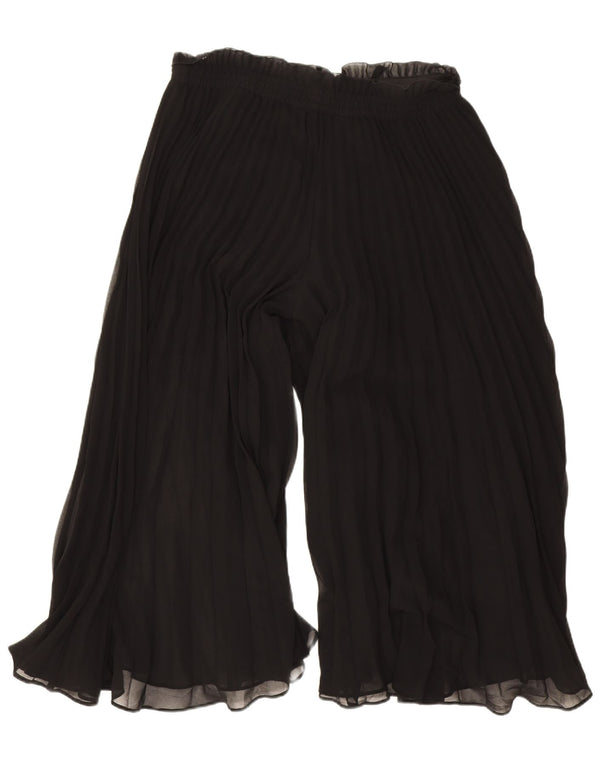 Pantaloni Capri cu talie înaltă pentru femei Zara Medium L28 L20 Negru