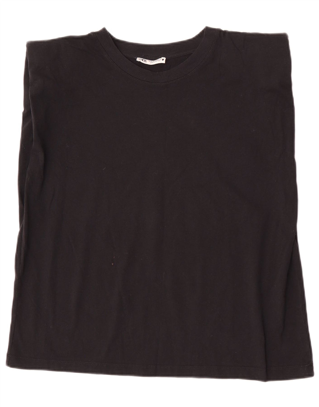 Zara Femme Débardeur UK 14 Moyen Noir