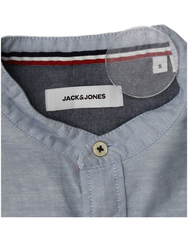 Jack & Jones herreskjorte lille blå bomuld