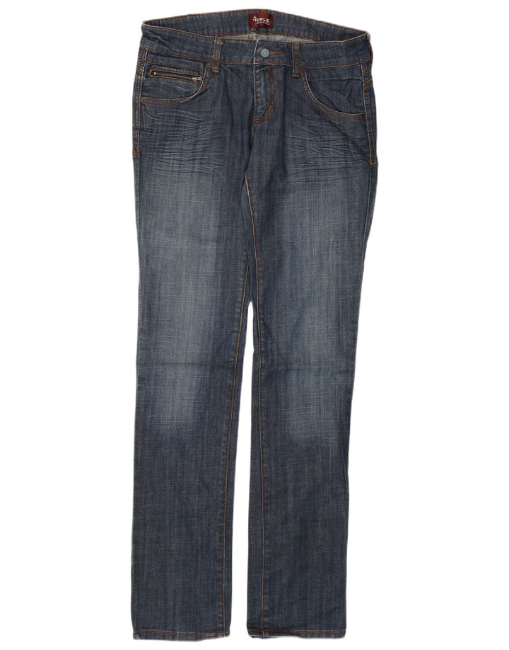 Rifle Womens Slim Jeans W30 L35 Blue Cotton