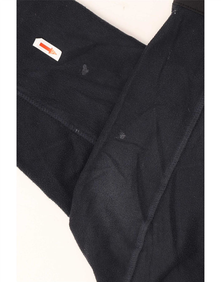 Marks & Spencer Mens Fleece Jacket UK 42 XL Navy Blue Polyester
