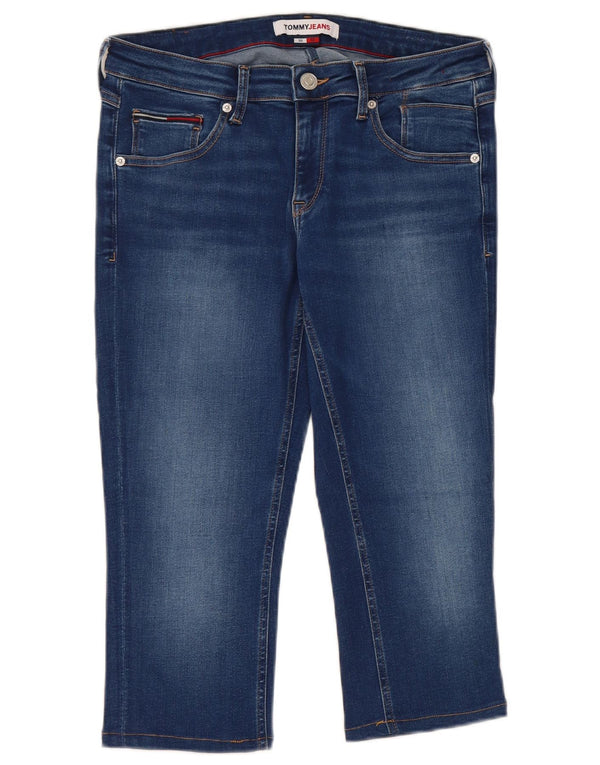 Tommy Hilfiger Womens Capri Jeans W30 L18 Blue Cotton