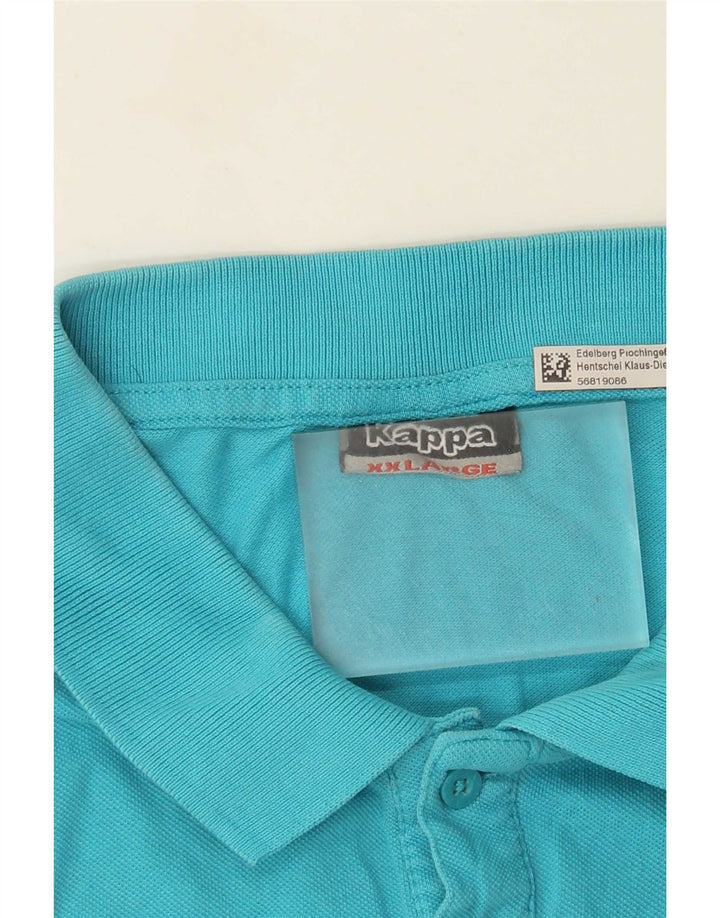 Kappa Mens Polo Shirt 2XL Blue