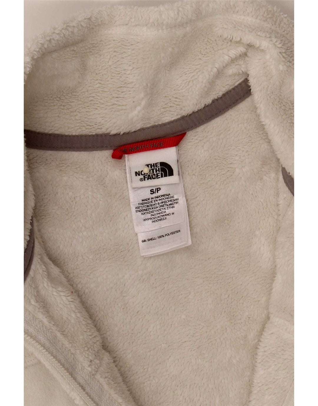 The North Face Chaqueta polar para mujer UK 10 Small Poliéster blanco