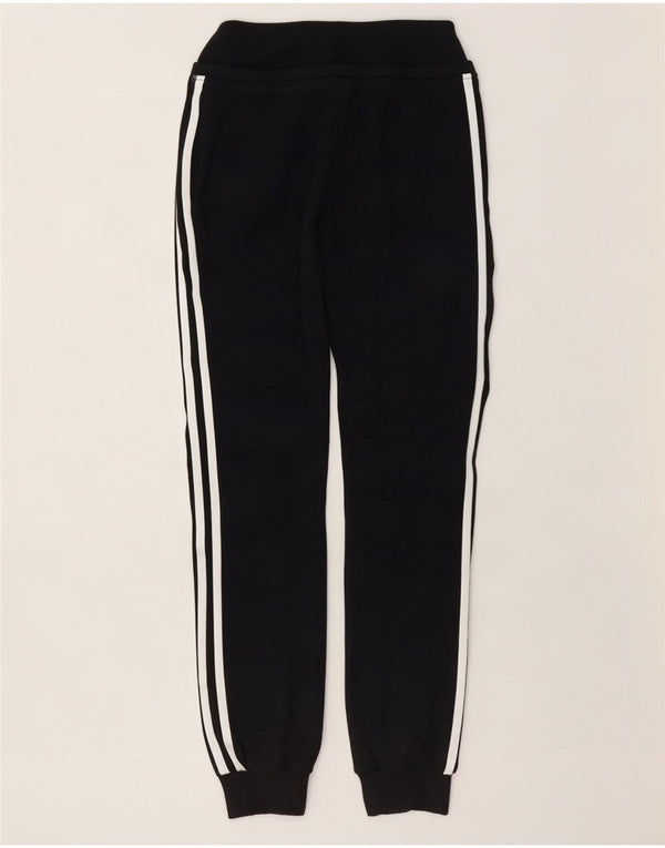 Adidas Womens Tracksuit Trousers Joggers UK 8 Small Black Cotton