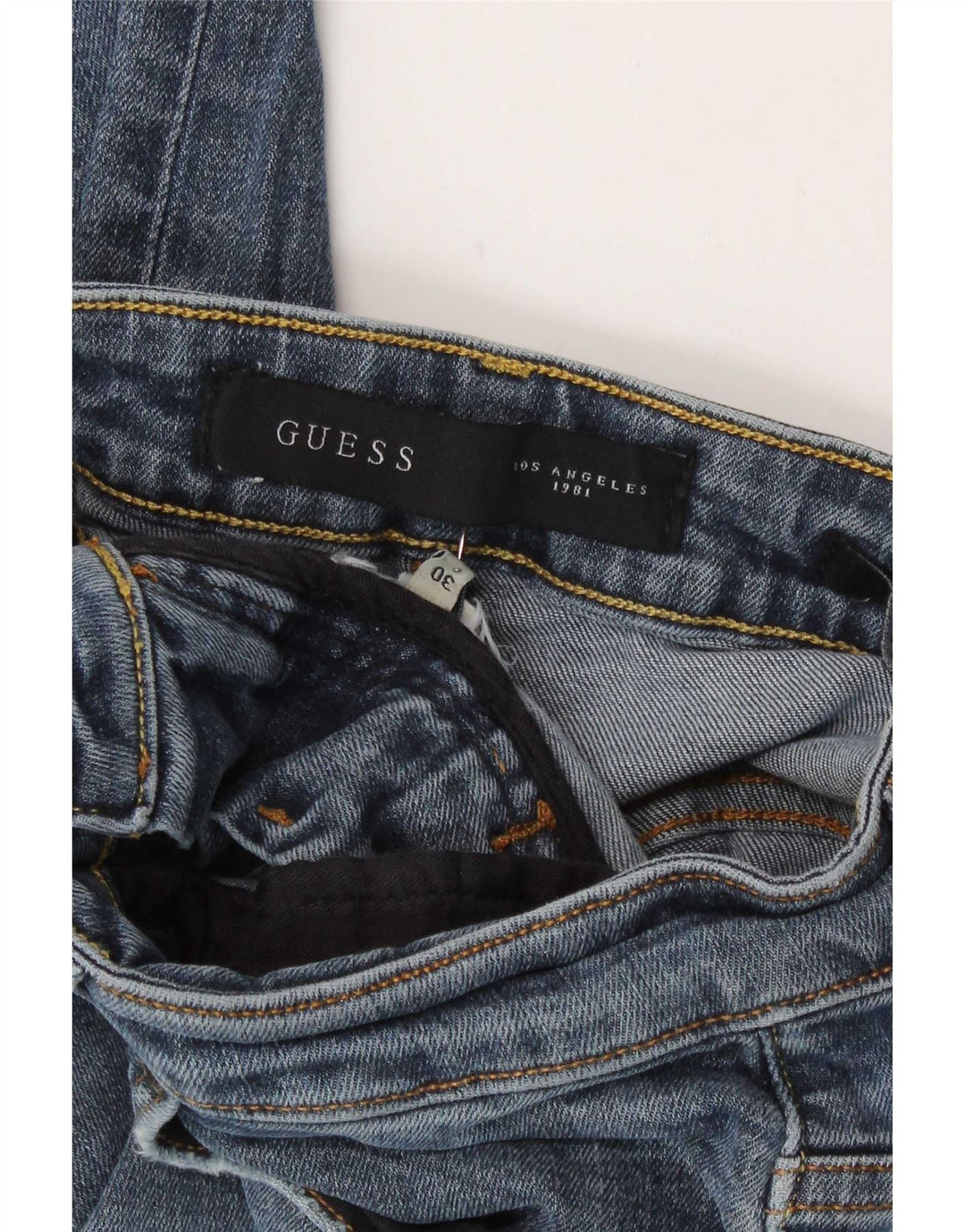 Guess Mens Skinny Jeans W30 L30 Blue