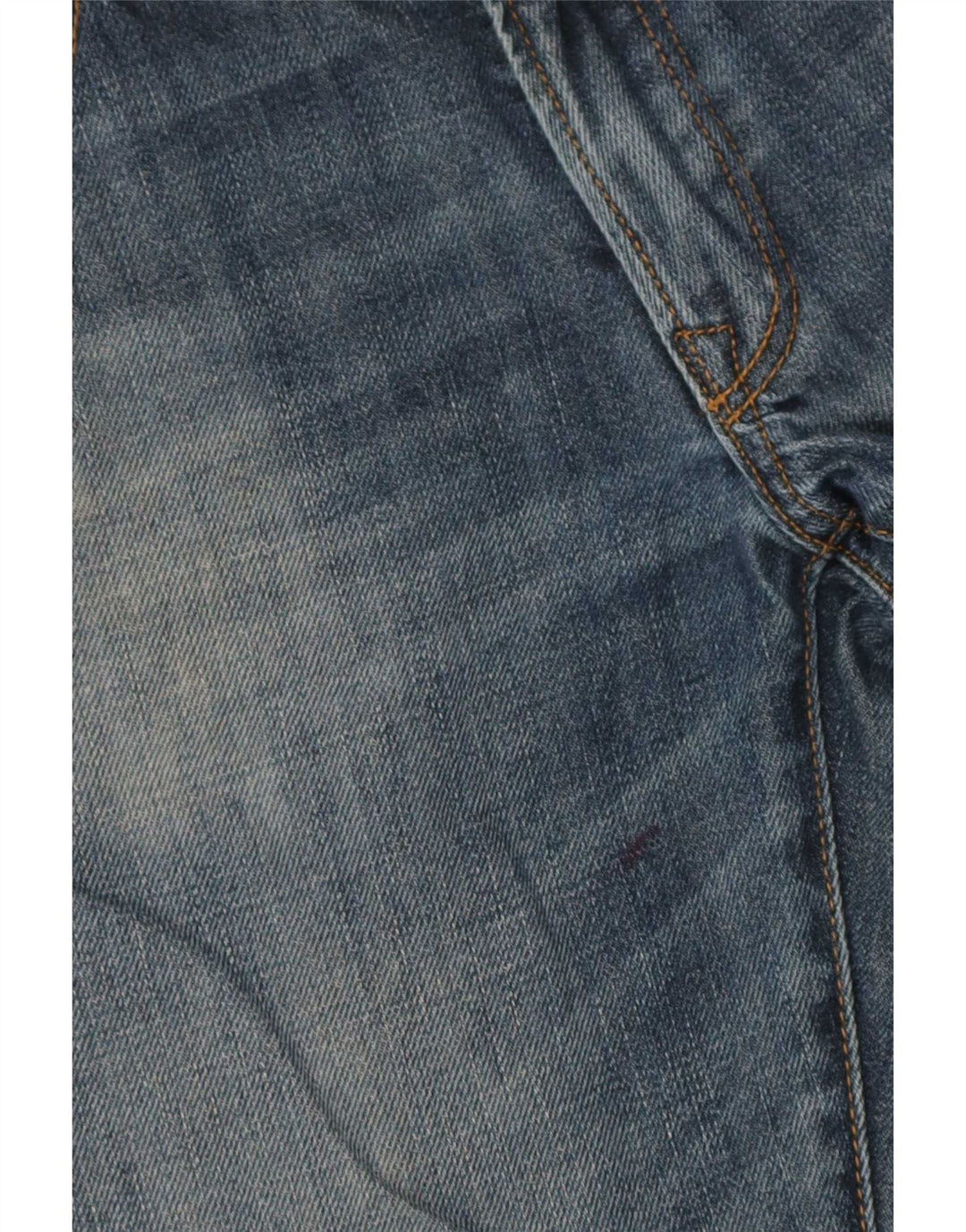 Gap Dame Distressed Straight Jeans W28 L32 Blå Bomuld