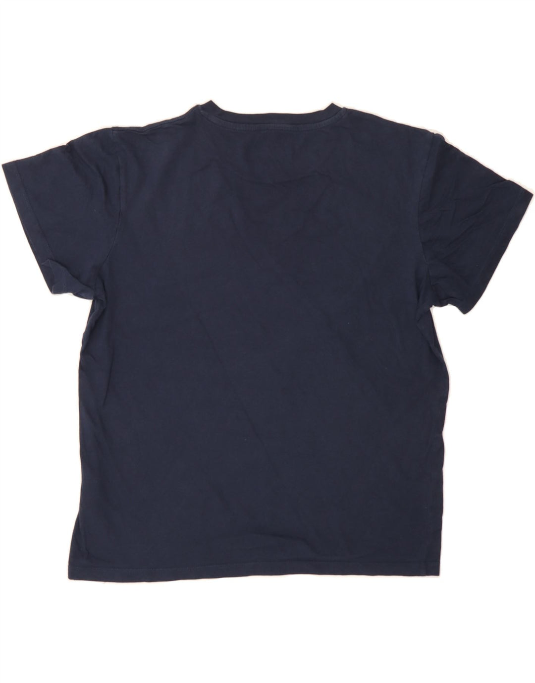 JACK & JONES Mens Graphic T-Shirt Top Medium Navy Blue Cotton Vintage Jack & Jones and Second-Hand Jack & Jones from Messina Hembry 