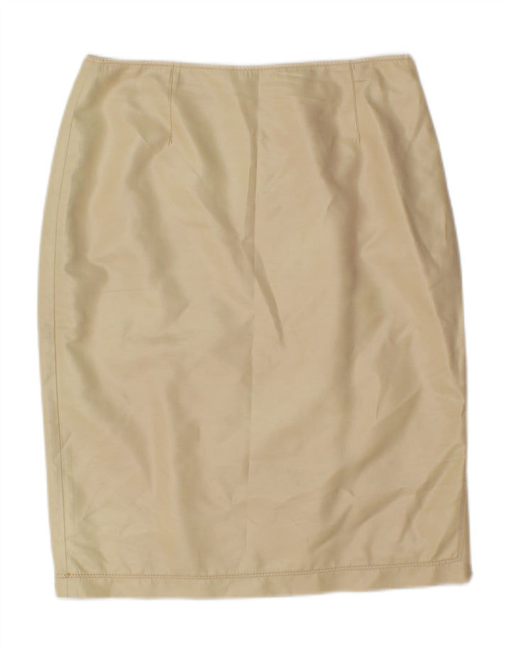 Gonna tubino vintage da donna piccola W28 beige