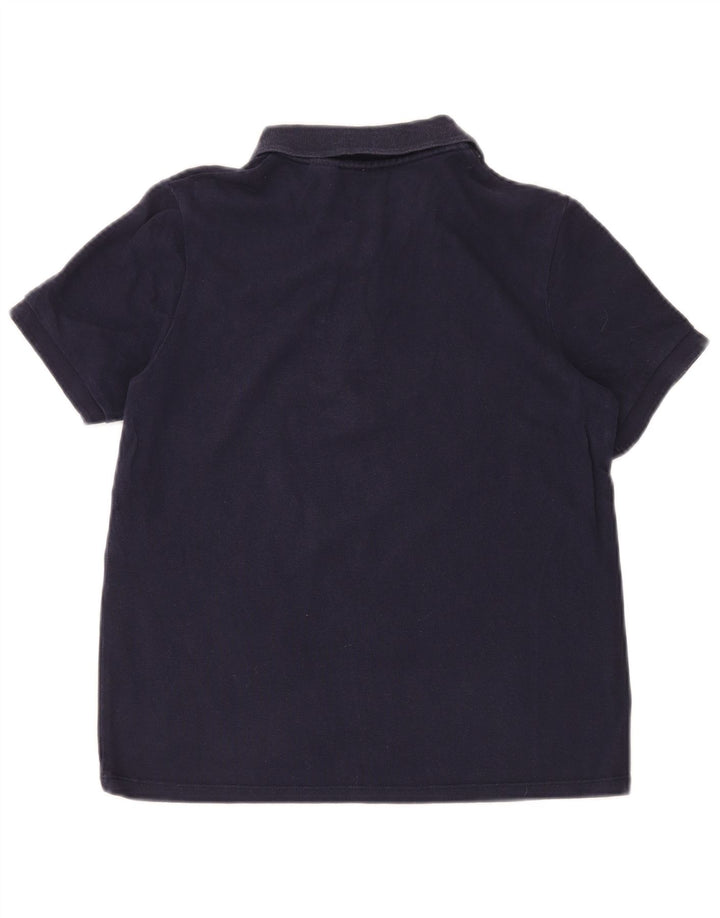 LEVI'S Dame Polo Shirt UK 6 XS Navy Blue