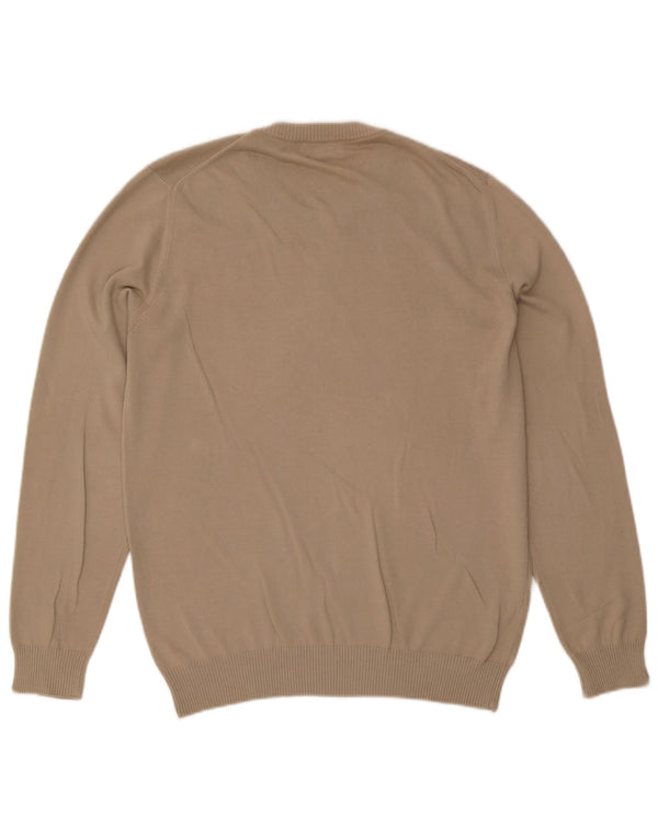 Brooksfield Herre sweater med rund hals, medium beige
