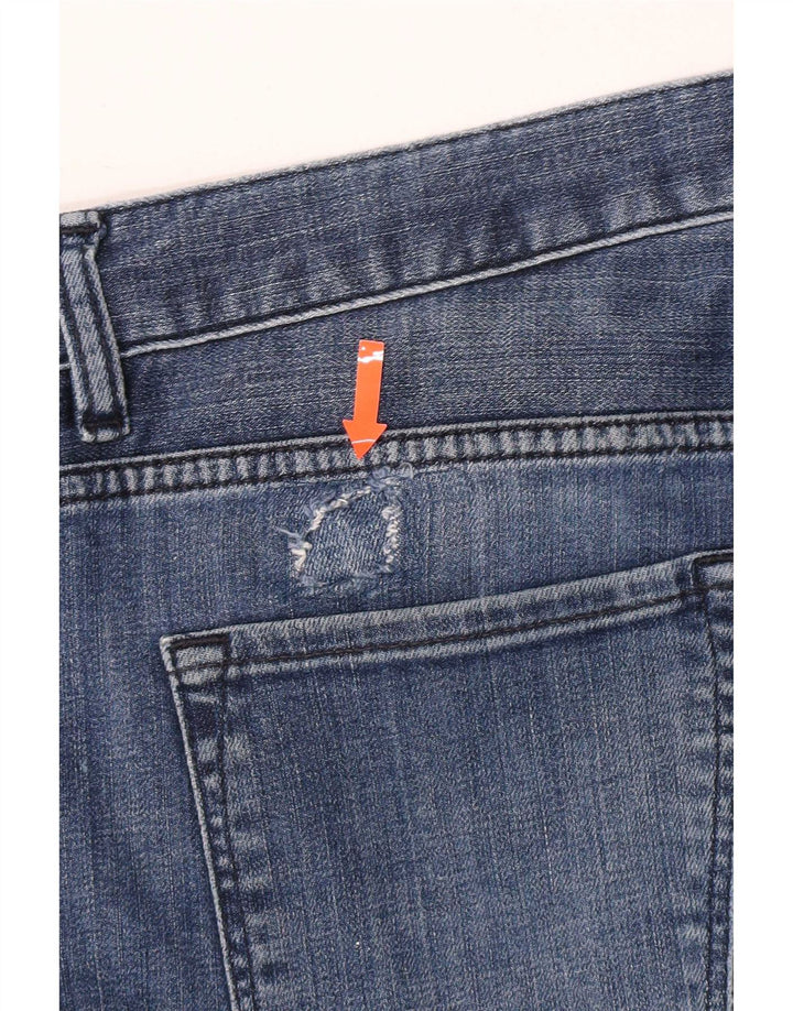 Hugo Boss Mens Stretch Slim Jeans W34 L32 Blue Cotton