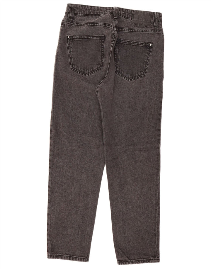 Zara Womens Tapered Jeans EU 38 Small W28 L27 Black